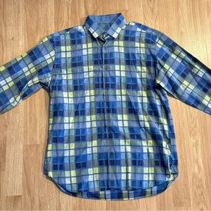 Luchiano Visconti Men’s Button Down Shirt - Size Medium